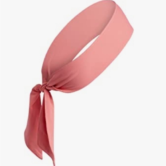 Adidas Alphaskin Tie Headband, Hazy Rose/White, One Size-NWT-Factory Sealed - Picture 6 of 7